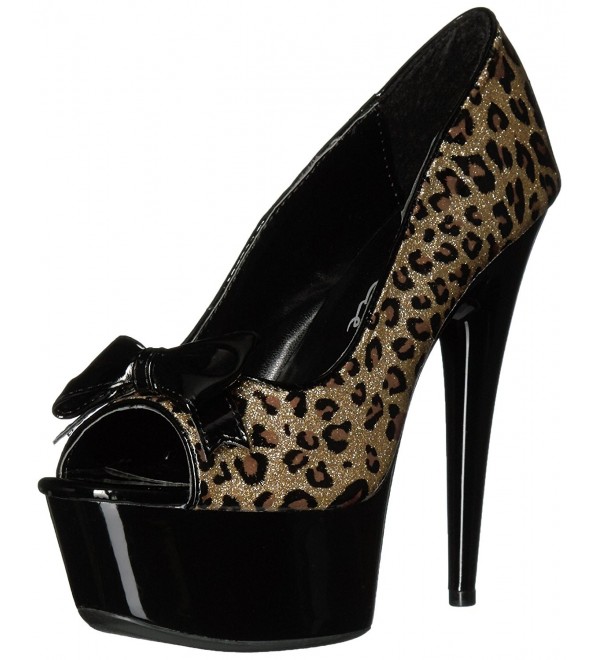 Ellie Shoes Womens 609 Royce Leopard