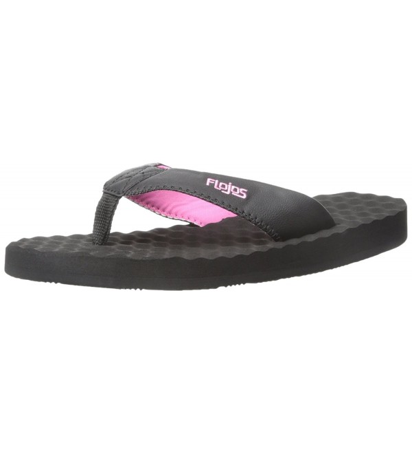 FLOJOS Womens Blair Flat Black