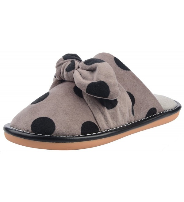 UIESUN Slipper Super soft Flannel Non slip