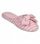 Patricia Green Womens Check Slipper