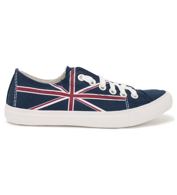 Union Jack | United Kingdom British Flag Gym Fun Tennis Shoe- UK ...