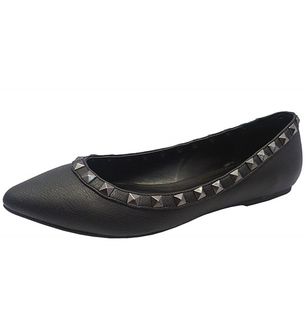 Wild Diva Womens Pointed Studded