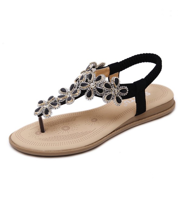 ladies rhinestone sandals