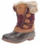 Khombu Womens Julliard Snow Brown