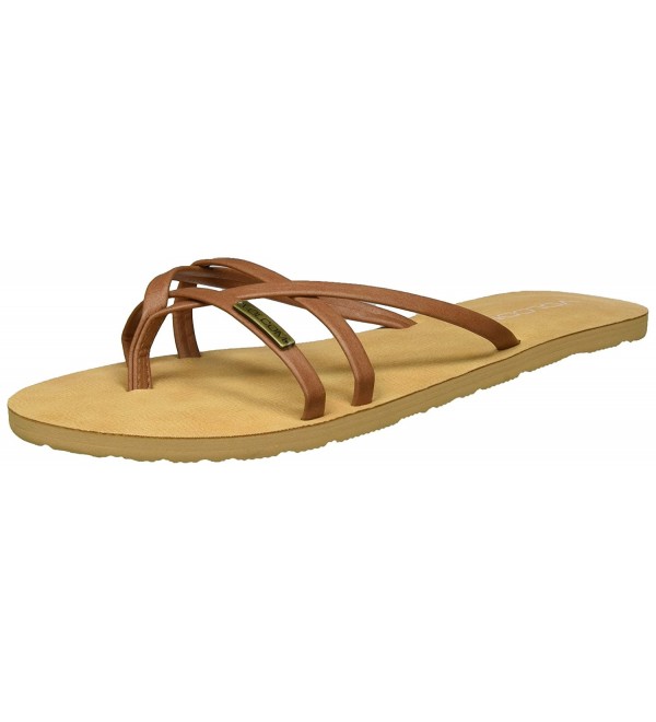 Volcom Womens Lookout Sandal Cognac