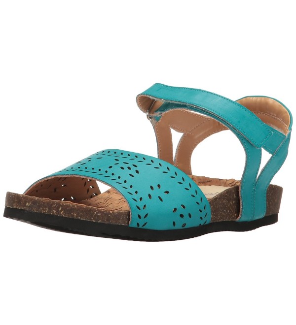 Annie Womens Huarache Sandal Turquoise