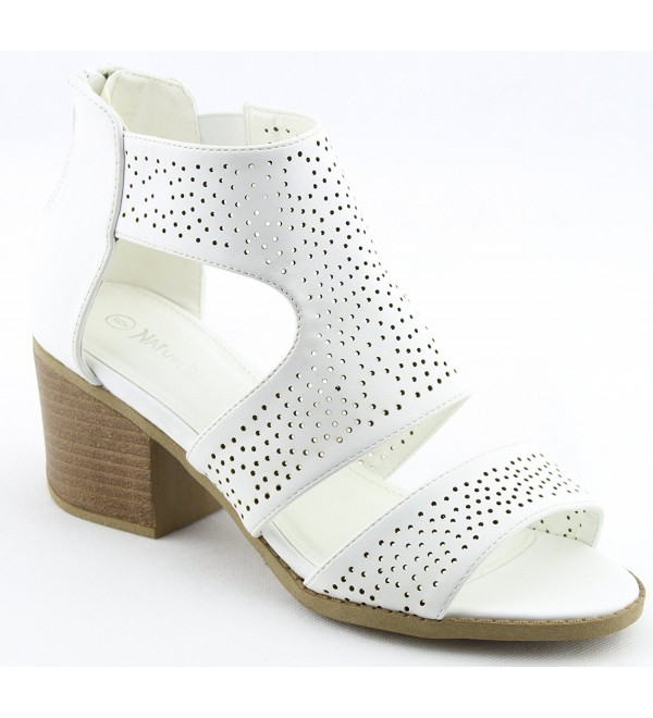 Nature Breeze Leatherette Chunky Bootie