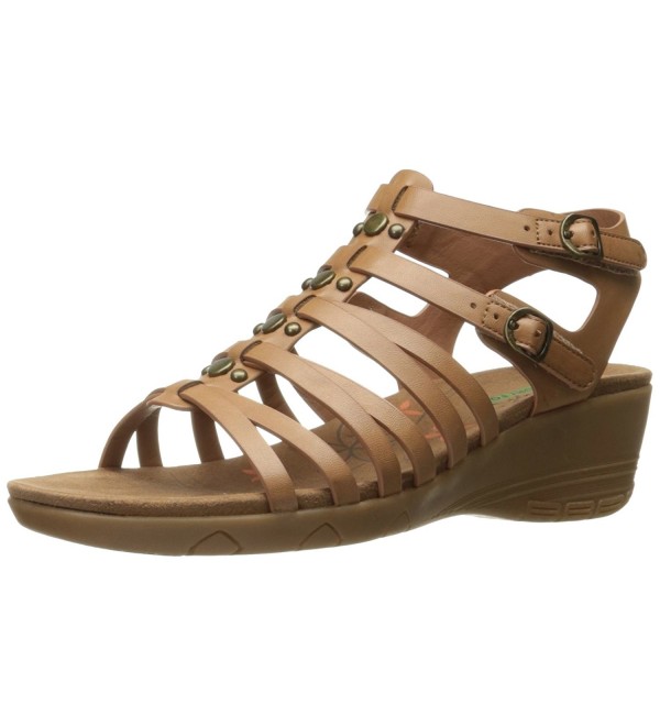 BareTraps Womens Hydee Sandal Auburn