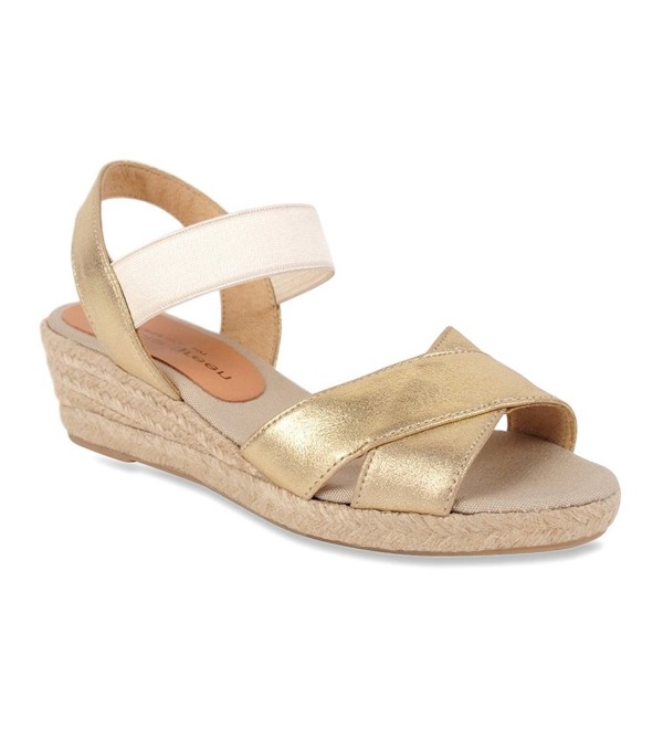 Patricia Green Womens Metallic Sandal