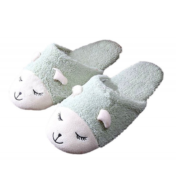 TOKYO T Womens Animal Slippers Fluffy