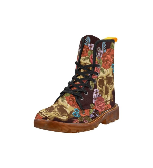 D Story Shoes Skull Flower Martin