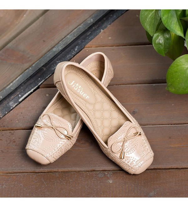 womens tan ballet flats