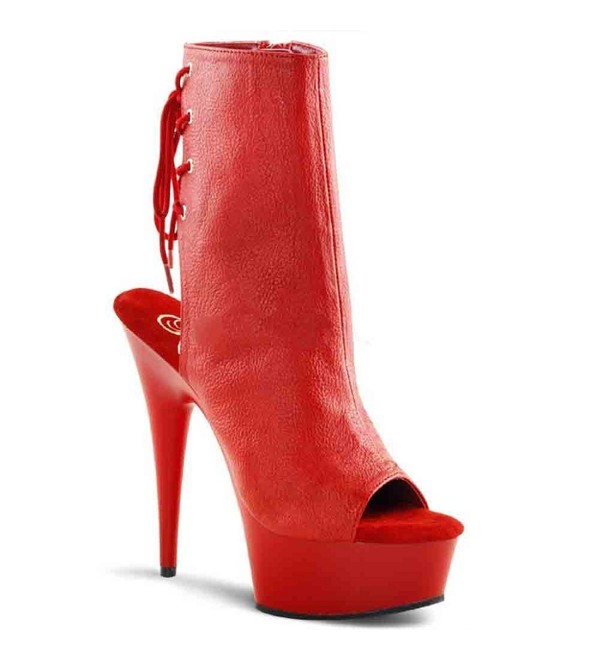 Pleaser Heel Ankle Womens Boots
