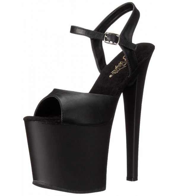 Pleaser TAB709 BPU Platform Leather