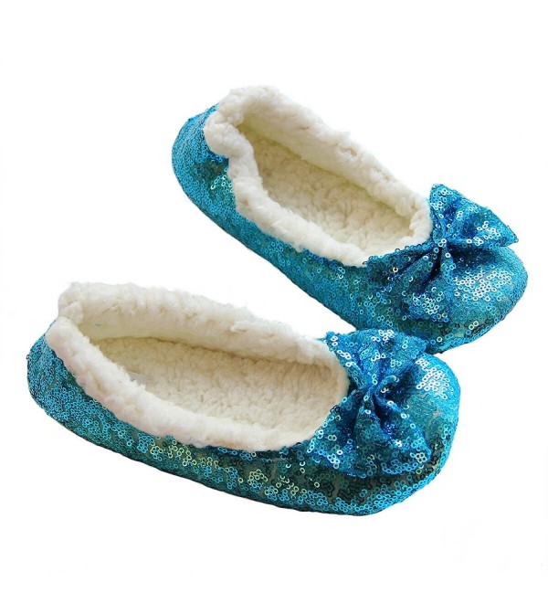 blue ballerina slippers