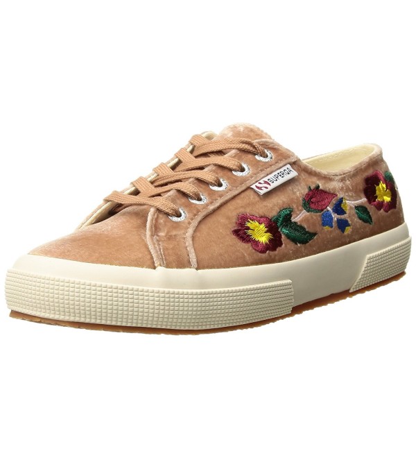 Superga Womens Embaivelvetw Fashion Sneaker