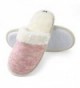 Aerusi Womens Fleece Memory Slipper