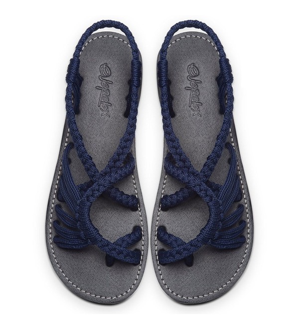 Everelax Braided Sandals Vacation Teenagers