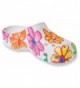 Paragon Womens Clogs Floral Shoes