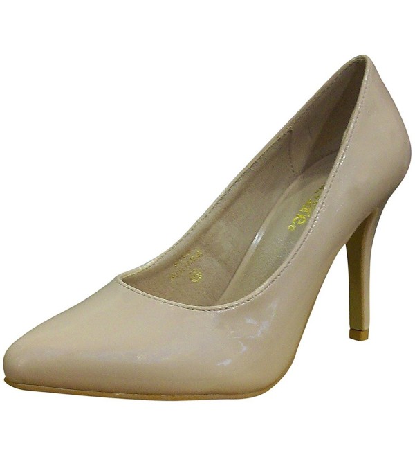 Bella Marie Womens Stiletto Patent