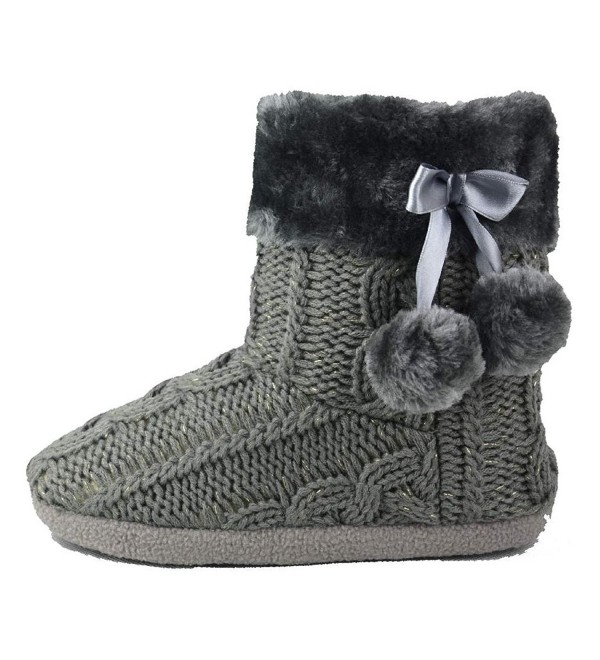 womens black slipper boots