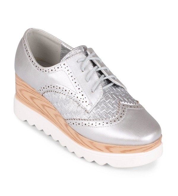 Wanted Gallaway Platform Oxford Silver