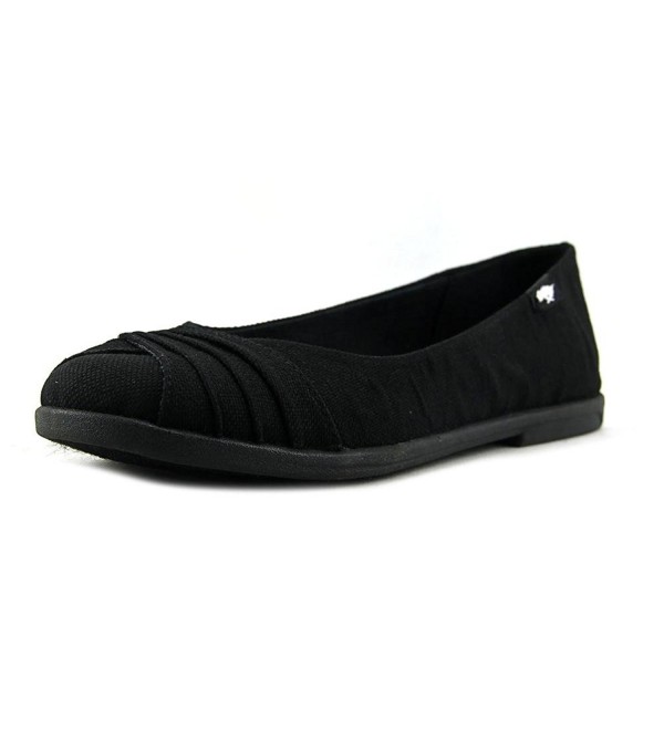 Jenneva Beach Women Black Ballet Flats - Black Beachball - C117Y0SYYMI