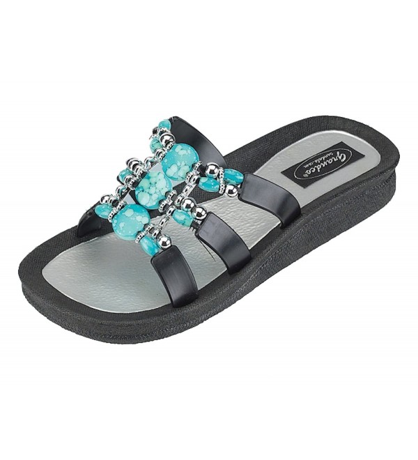 Grandco Women Sandal Denim Slide