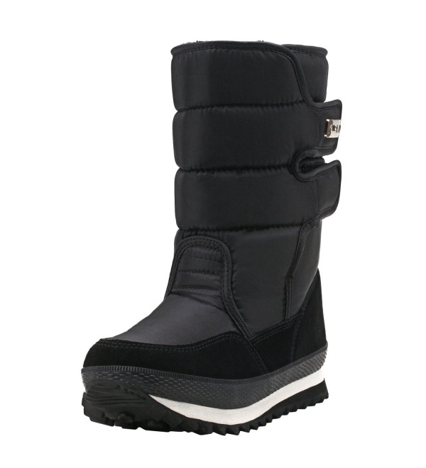 Shenda Mid Calf E1038 Black 8 5US