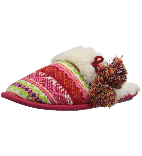 Dearfoams Womens Fairisle Slipper X Large