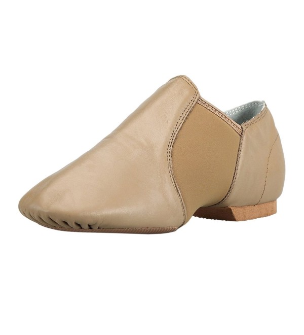 tan jazz shoes