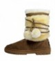 Clppli Womens Waterproof Winter Boots Chestnut 10