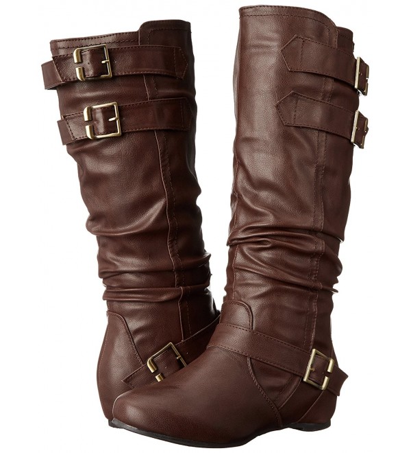 Women's Cammie-WC Slouch Boot - Brown - C6129HXLXET