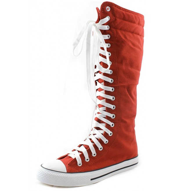 knee high sneaker boots