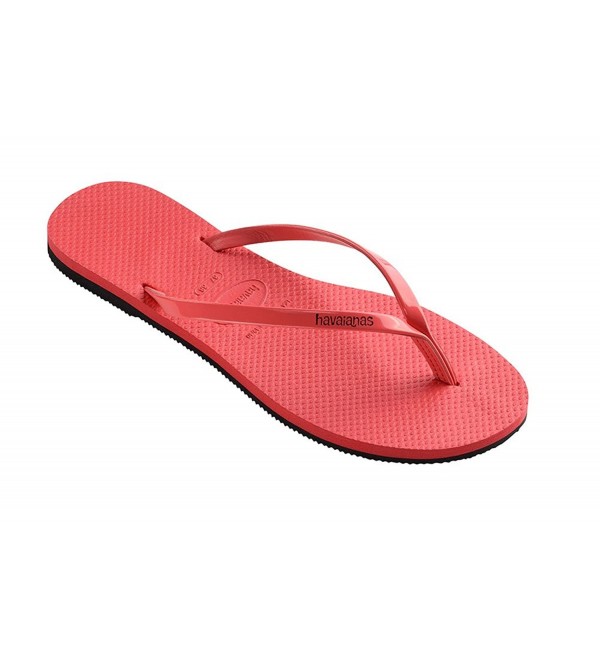 Havaianas Womens Metallic Sandal Coral