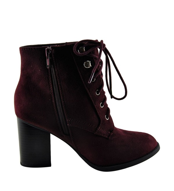 Soda Lurk Womens Suede Bootie