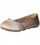 Jellypop Womens Ballet Flat Nude