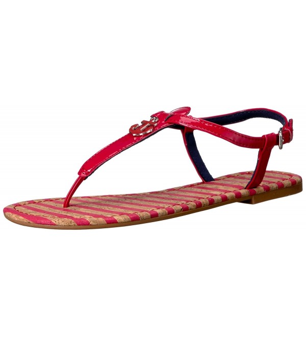 Nautica Womens Fiddle Flat Sandal