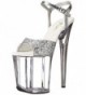 Pleaser FLAM810 SG Platform Metallic