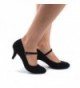 Black Padded Insole Comfort Pumps 6 5