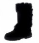 Womens Calf Waterproof Winter Boots