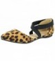 Anna Shoes Elastic Strappy Leopard