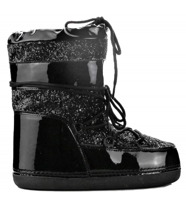 women's glitter winter boots