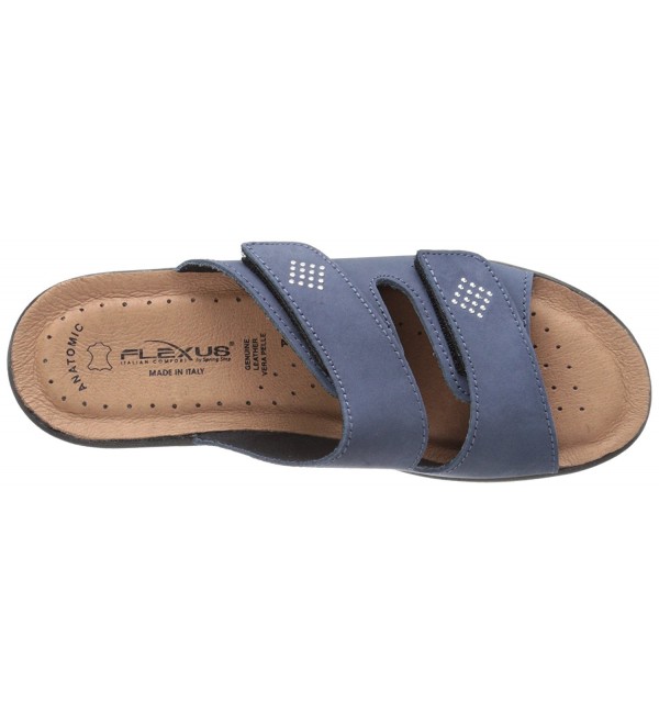 womens denim slides