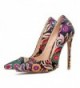 Themost Women Floral Closed Pointed