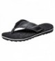 Mens Casual Leather Sandals Black