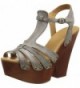 Mojo Moxy Coachella Platform Chocolate