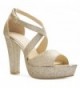 OLIVIA Womens Platform Ankle Strap