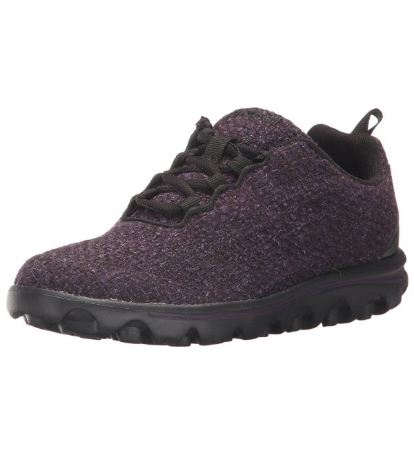 Propet Womens TravelActiv Walking Purple