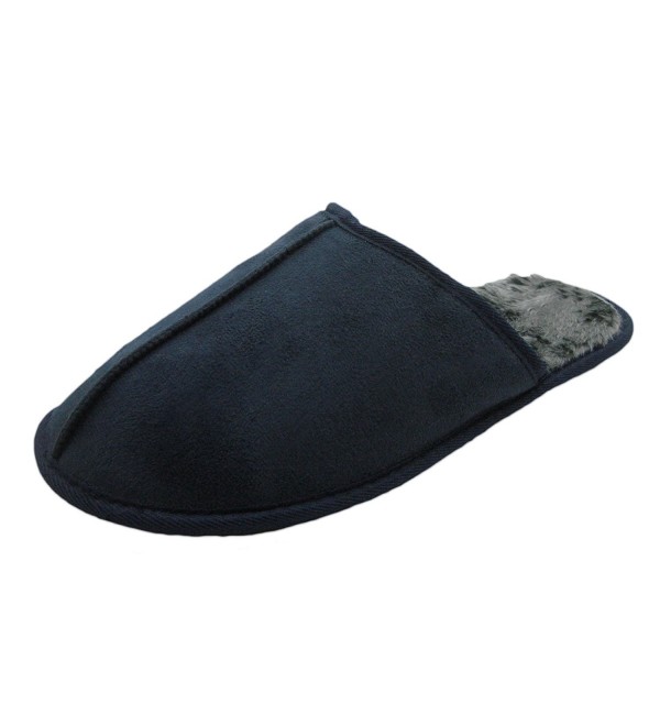 Mens Suede House Slipper Lining